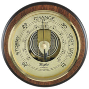Woodford Veneered Barometer - Brown/Bronze