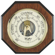 Woodford Veneered Barometer - Brown/Bronze