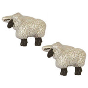 Zennor Sheep Cufflinks - Silver/Black